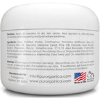 PurOrganica Urea 40% Foot Cream – Dermatologist Tested, Intensive Repair for Dry, Cracked Heels, Corns, Calluses & Rough Feet, Professional Strength Exfoliating & Moisturizing Cream - Made in USA