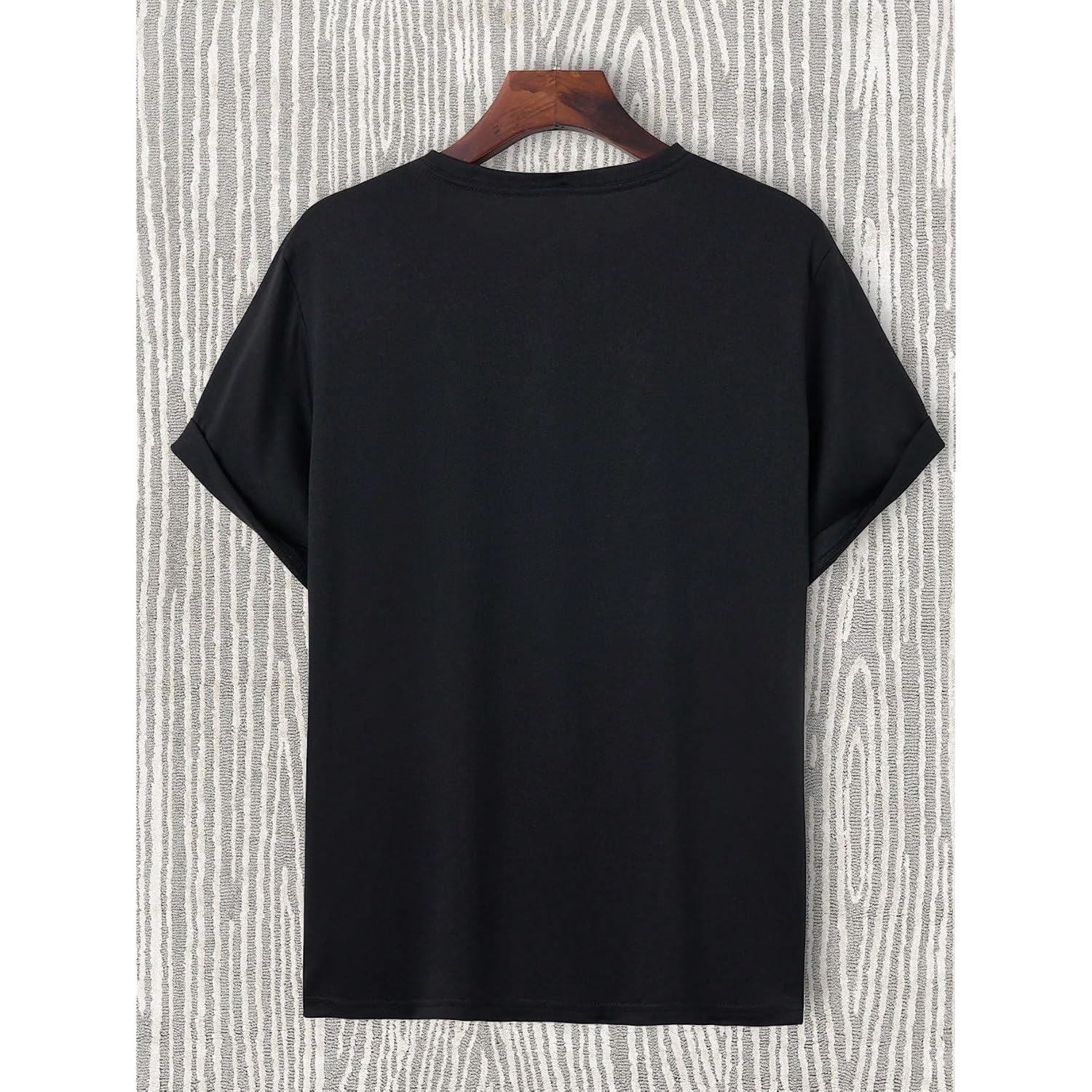 Floerns Men'S Cross Print Short Sleeve T Shirt Crewneck Tee Shirts