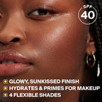 Supergoop! Glowscreen Spf 40, Sunrise (Champagne Glow) - 1.7 Fl Oz - Glowy Primer + Broad Spectrum Tinted Sunscreen - Helps Filter Blue Light - Hydration - Hyaluronic Acid & Vitamin B5