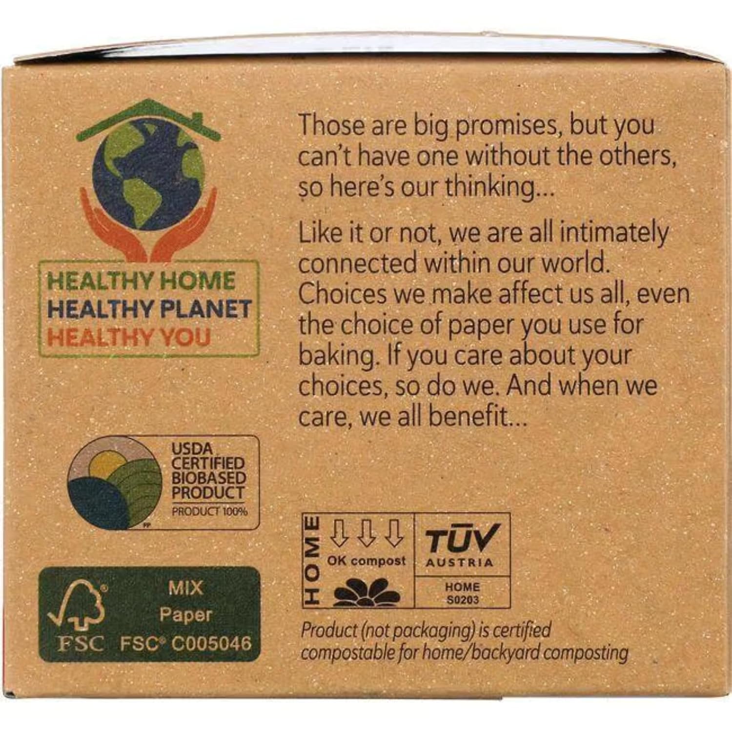 If You Care Unbleached Large Baking Cups, 60 Ct, 3 Pk