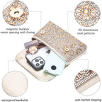 BBTT.ful Shoulder Bags Crossbody Bag Purses Handbags Crystals Rhinestone Evening Bag for Women Clutch Purse with Chain