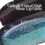 Girlcult Glass Shine Lip Gloss – Non-Sticky Hydrating Lip Gloss With High-Shine Finish, Lightweight Moisturizing Formula, Buildable Sheer Color For Plump Lips (J73)