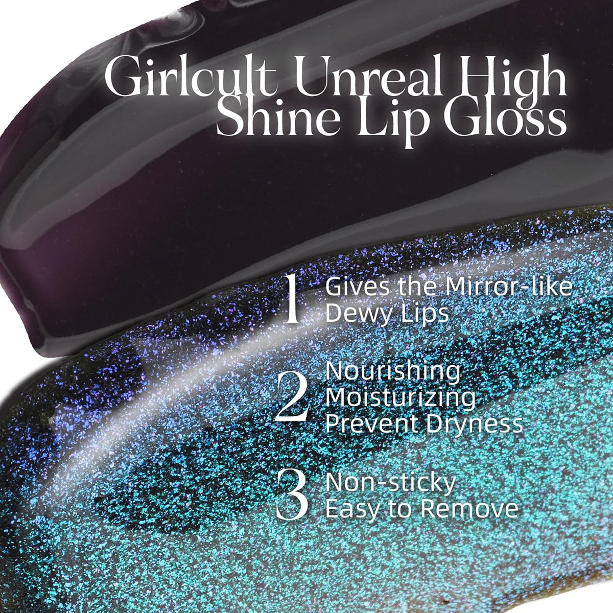 Girlcult Glass Shine Lip Gloss – Non-Sticky Hydrating Lip Gloss With High-Shine Finish, Lightweight Moisturizing Formula, Buildable Sheer Color For Plump Lips (J73)