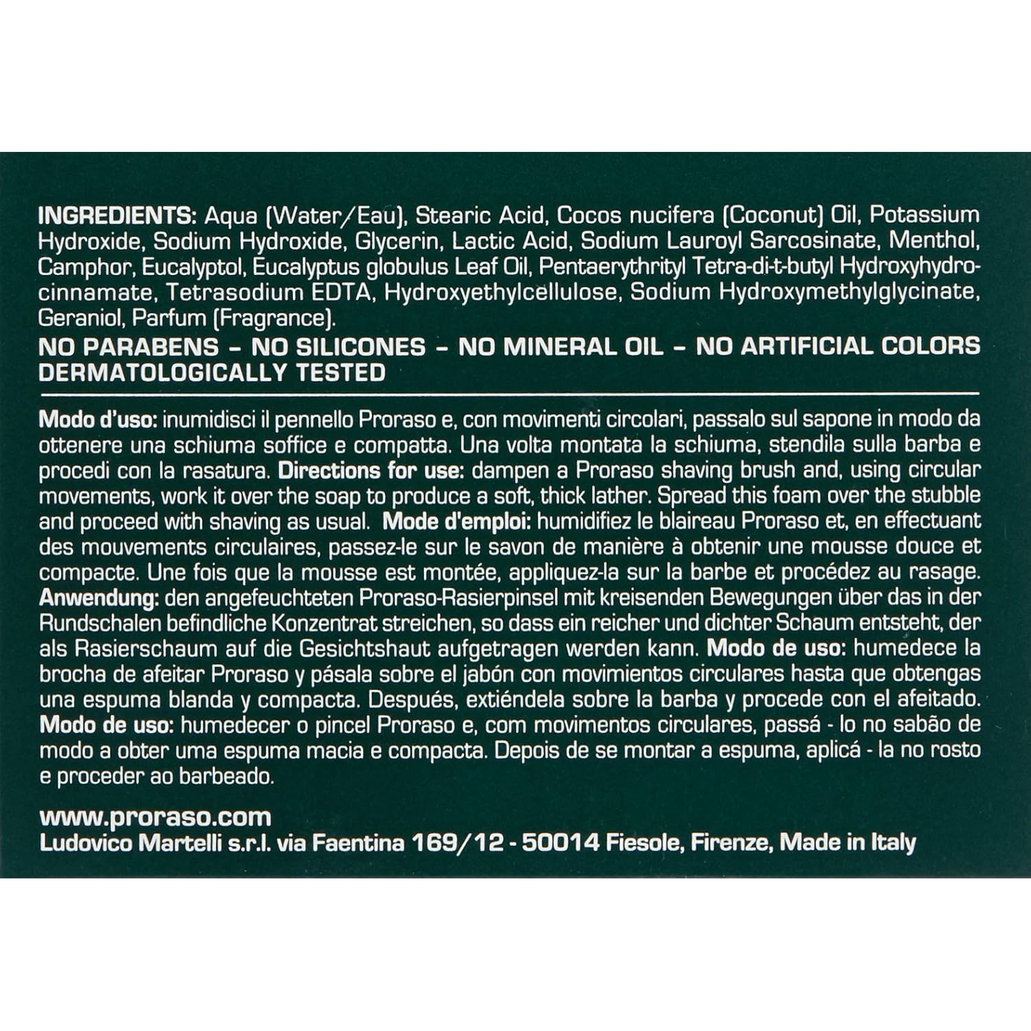 Proraso Shaving Soap
