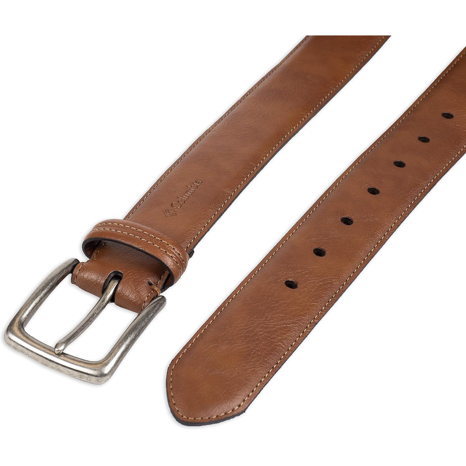 Columbia Men'S Casual Everyday Leather Belt – Jeans, Chinos And Daily Wear