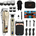 Hair Clippers Set For Men, Hair Clipper Trimmer With Led Display, Professional Cordless Hair Clipper Shaver Beard Trimmer, Hair Cutting Machine For Men, Holiday Gift For Him Father'S Day Gift