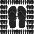 Trail Maker 50 Pairs Bulk Wedding Flip Flops For Men Waterproof Wholesale Flip Flops For Men In Bulk For Wedding Guests, Bnb Guests, Hotels, And Charity Donation