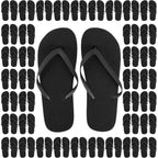 Trail Maker 50 Pairs Bulk Wedding Flip Flops For Men Waterproof Wholesale Flip Flops For Men In Bulk For Wedding Guests, Bnb Guests, Hotels, And Charity Donation