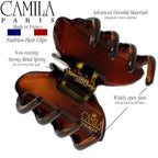 Camila Paris Cp3553 French Small Hair Clips For Women, 1.5" Small Claw Clip Fashion Styling Mini Hair Clip Accessories For Women, Strong Hold No Slip Grip Cute Claw Clips, Made In France