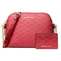 Michael Kors Women's Jet Set Dome Crossbody With Card Case
