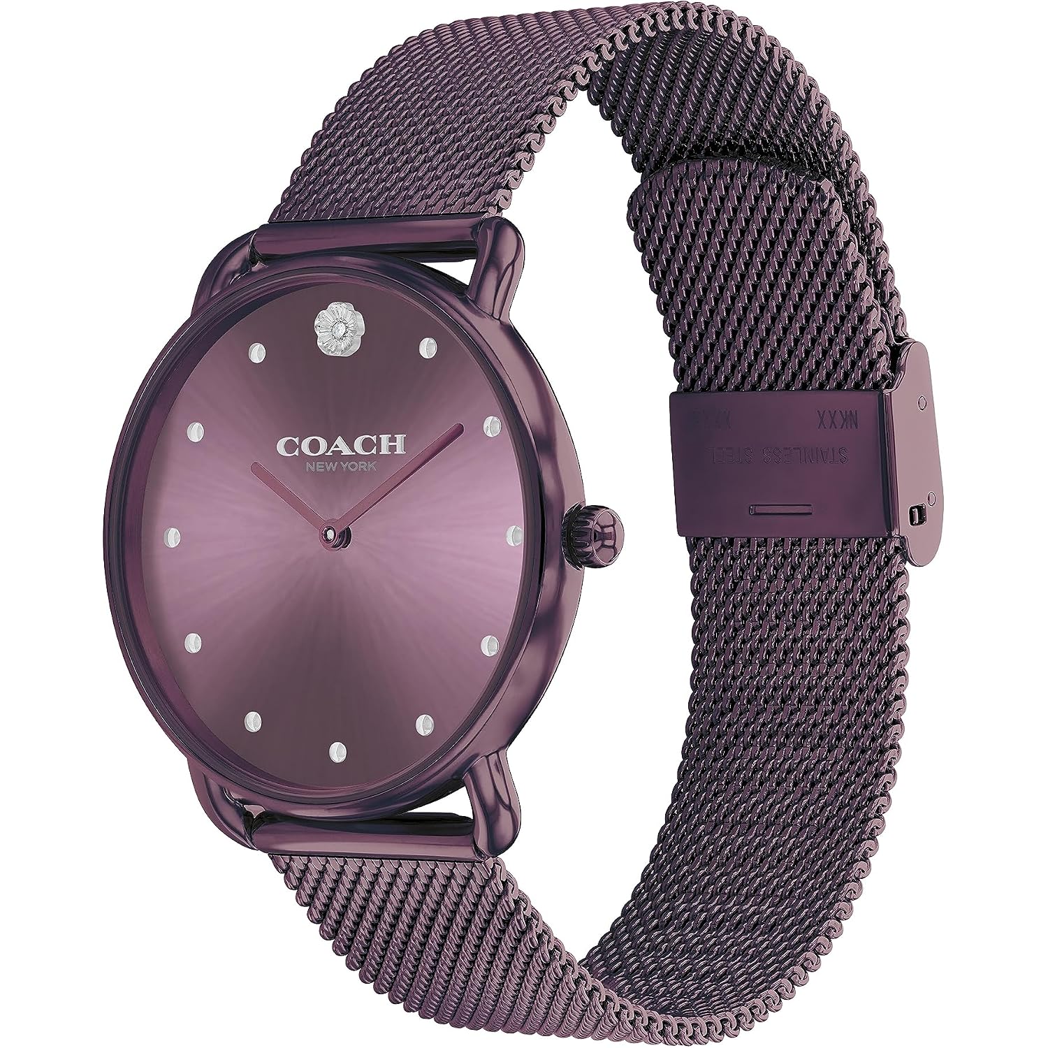Coach Elliot Women'S Watch | Modern Elegance With Iconic Tea Rose Detail | Chic Timepiece For Everyday Wear | Ideal Gift For Her | Water-Resistant | 36 Mm