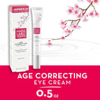 Hada Labo Tokyo Age Correcting Eye Cream, Anti-Aging Super Hyaluronic Acid, Collagen & Caffeine Reduce Wrinkles, Dark Circles & Under Eye Puffiness, Lift, Firm & Brighten Eyes, 0.5 Oz