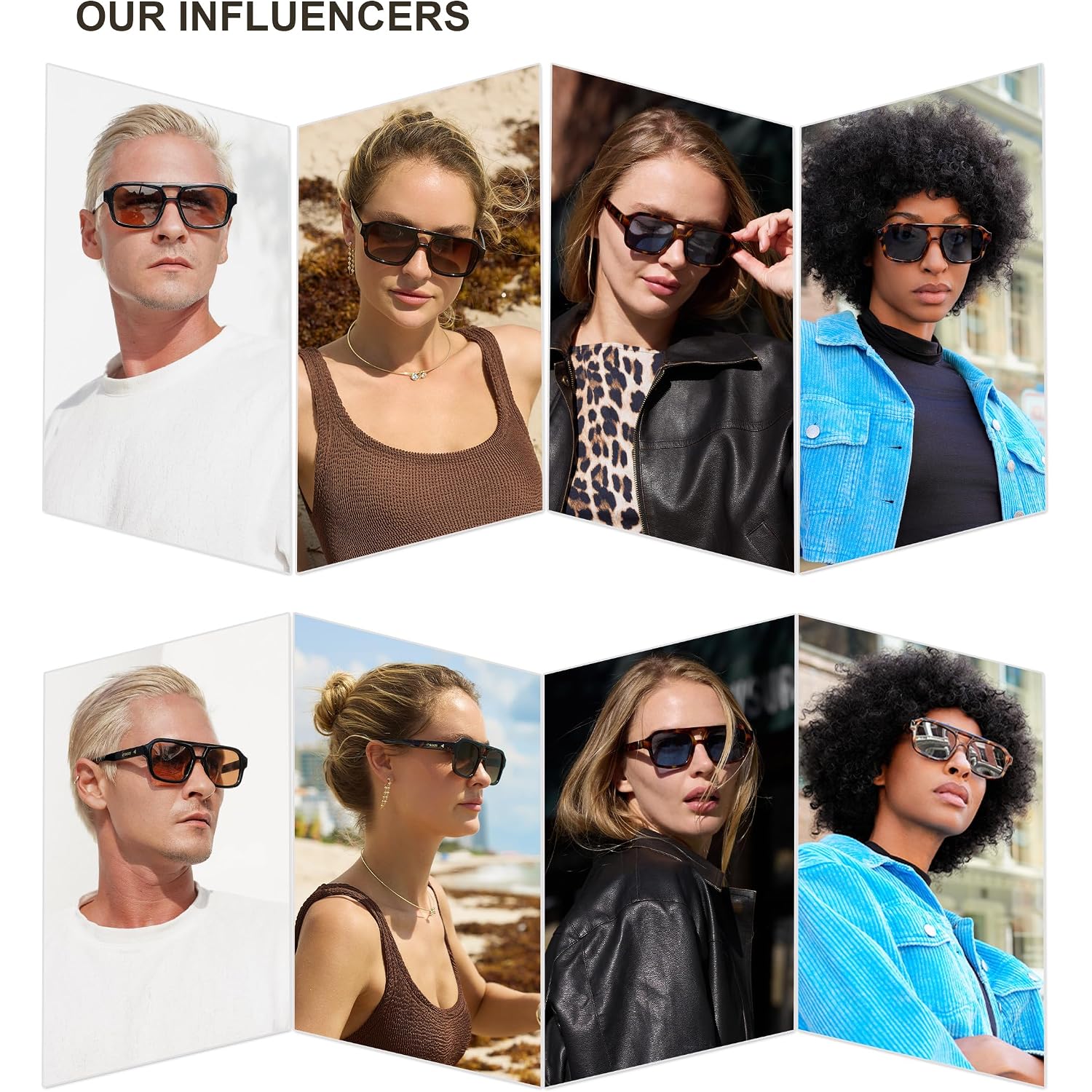 SOJOS Retro Aviator Sunglasses for Womens Mens Polarized Trendy Square Designer Inspired Shades 80s 90s Sun Glasses SJ2342 Tortoise Grey