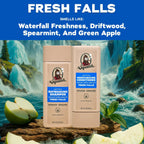 Dr. Squatch Men'S Natural Shampoo And Conditioner Set – Sulfate & Paraben Free Natural Shampoo And Conditioner For Men – Scalp Nourishing Formula – Fresh Falls (11 Fl Oz, 2-Pack)