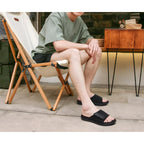 Oncai Mens Sandals Adjustable Straps Orthotic Plantar Fasciitis Open Toe Athletic Sport Slides With Soft Comfy Arch Support Footbed Size 7.5-15