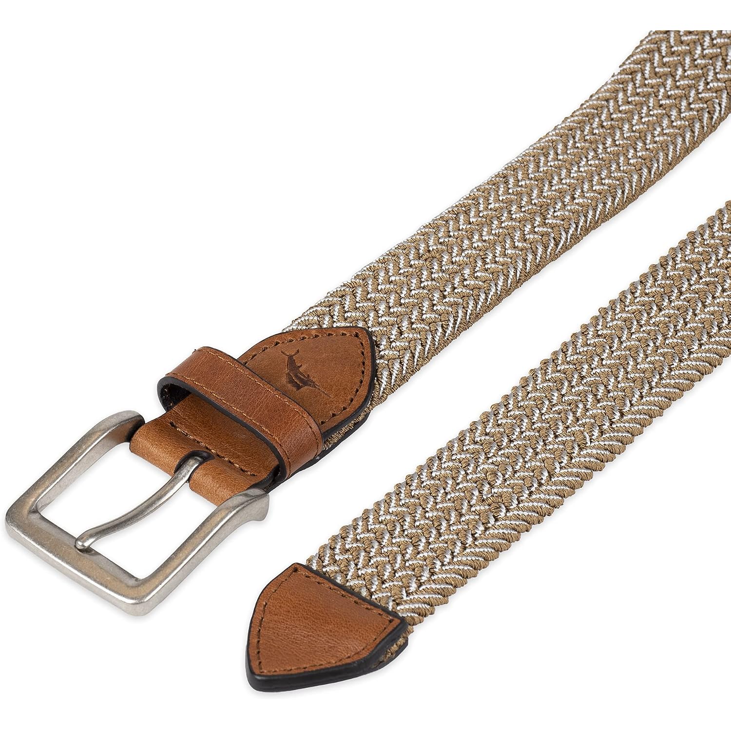 Tommy Bahama Men'S Two Tone Stretch Web Belt