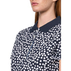 Women's Polo Short Sleeve Button Placket Polo