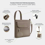 Travelon Anti-Theft Classic Mini Shoulder Bag