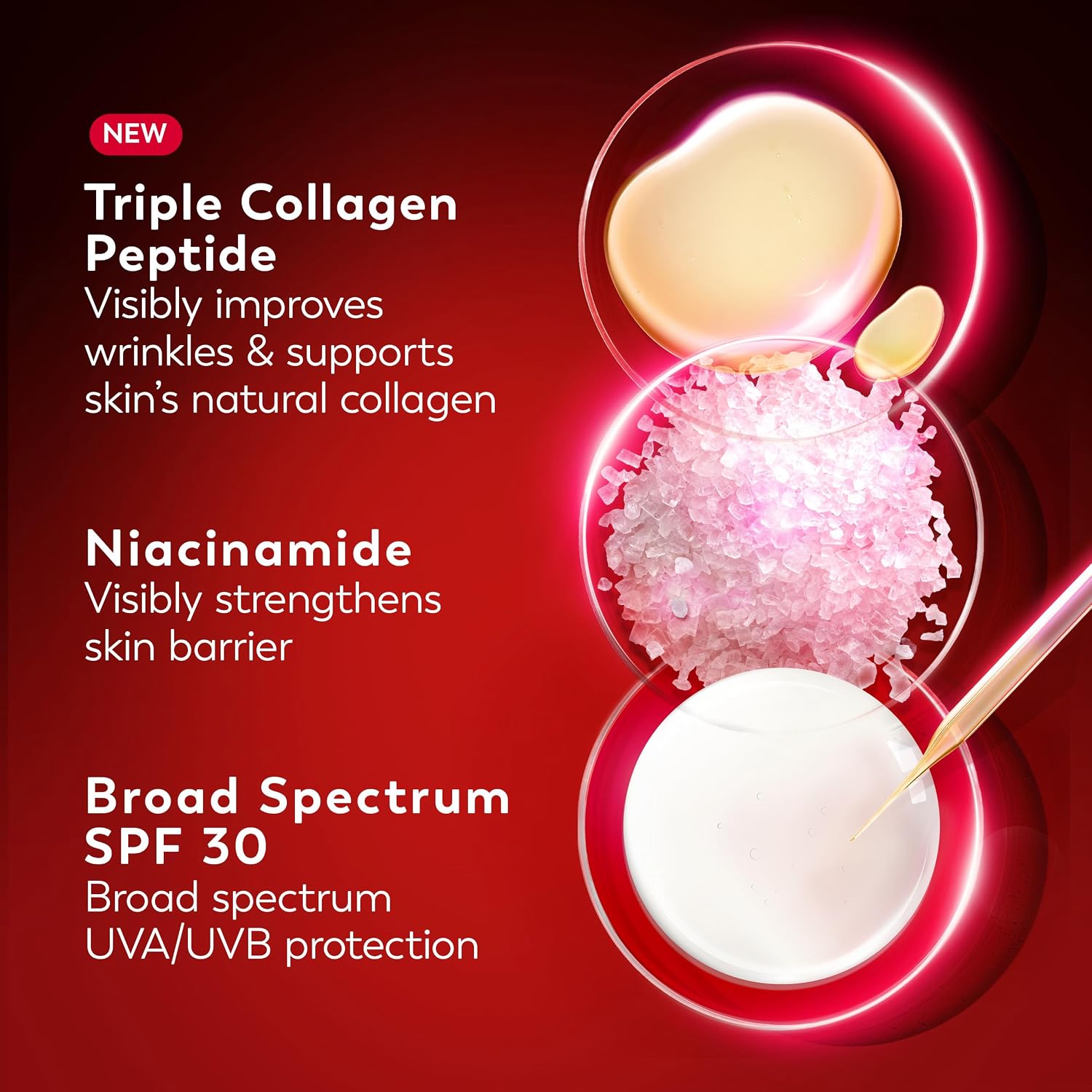 Olay Regenerist Advanced Anti-Aging Face Moisturizer For All Skin Types, Micro-Sculpting Cream With Broad Spectrum Spf 30, Reduces Wrinkles, Firms And Plumps Skin, Dermatologist Tested, 1.7 Oz