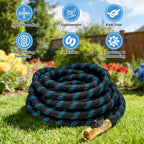 50 Ft Non-Expandable Garden Hose, 2026 New Upgraded Flexible Water Hose, Ultra Lightweight Non-Expanding Hoses With 10 Function Sprayer, Leak Proof, Pressure Resistant For Yard, Outdoor