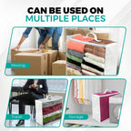 3 Pack Clear Plastic Storage Bags, Durable Zippered Storage Bags For Comforters, Blankets, Clothes, And Bedding - Breathable Nonwoven With Clear Front For Easy Organizing 20X20X8