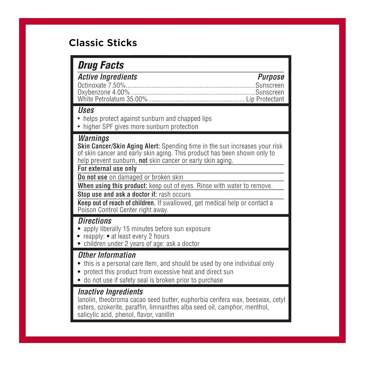 Carmex Classic Medicated Lip Balm Pack, Lip Moisturizer For Chapped Lips, 9-Count Variety Pack Bag (2 Tubes, 7 Sticks)