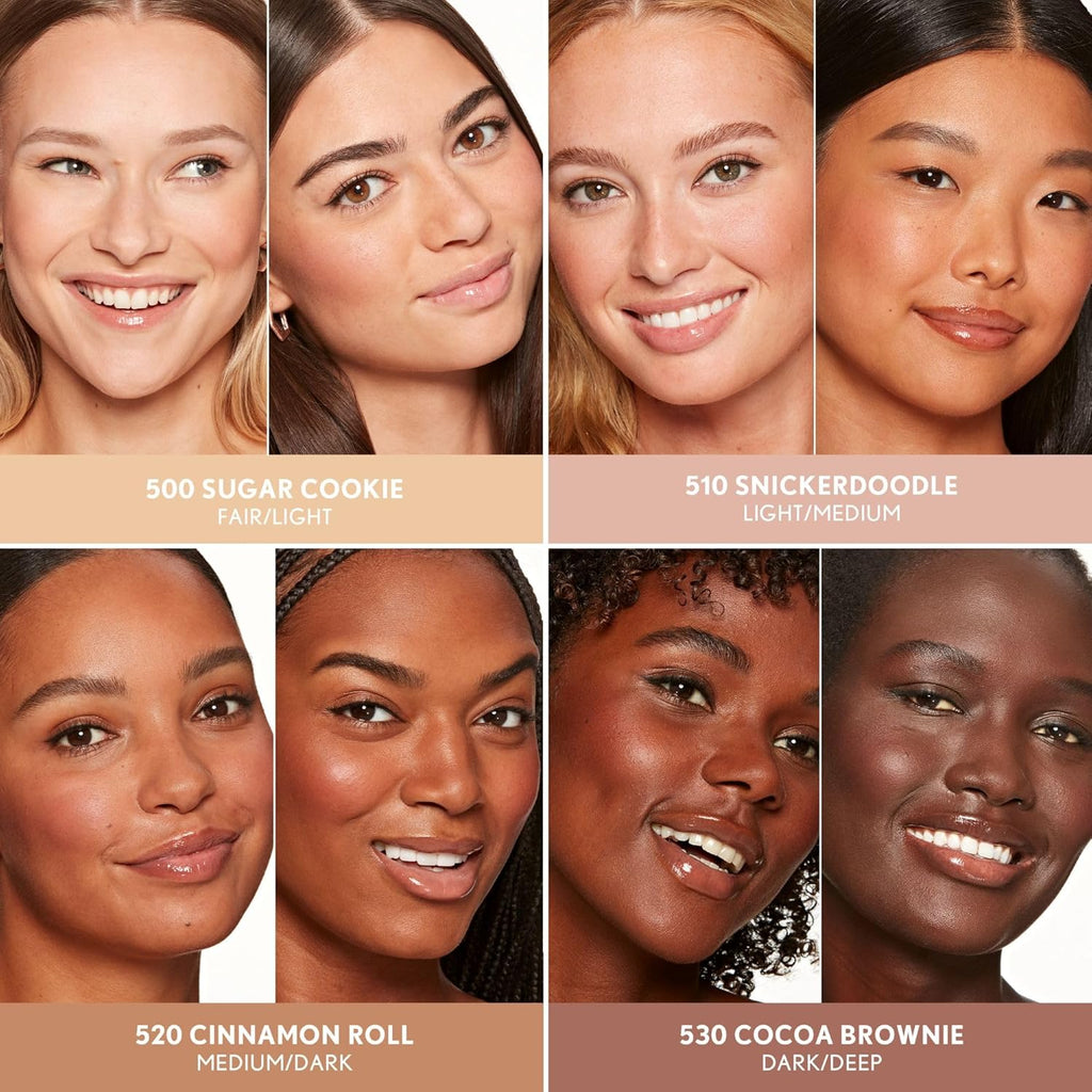 COVERGIRL TruBlend Skin Enhancer Baked Luminous Finishing Face Powder, with Hyaluronic Acid and White Rose Extract, Sheer & Buildable - 530 Cocoa Brownie