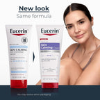 Eucerin Skin Calming Cream - Full Body Lotion For Dry, Itchy Skin, Natural Oatmeal Enriched - 14 Oz. Tube