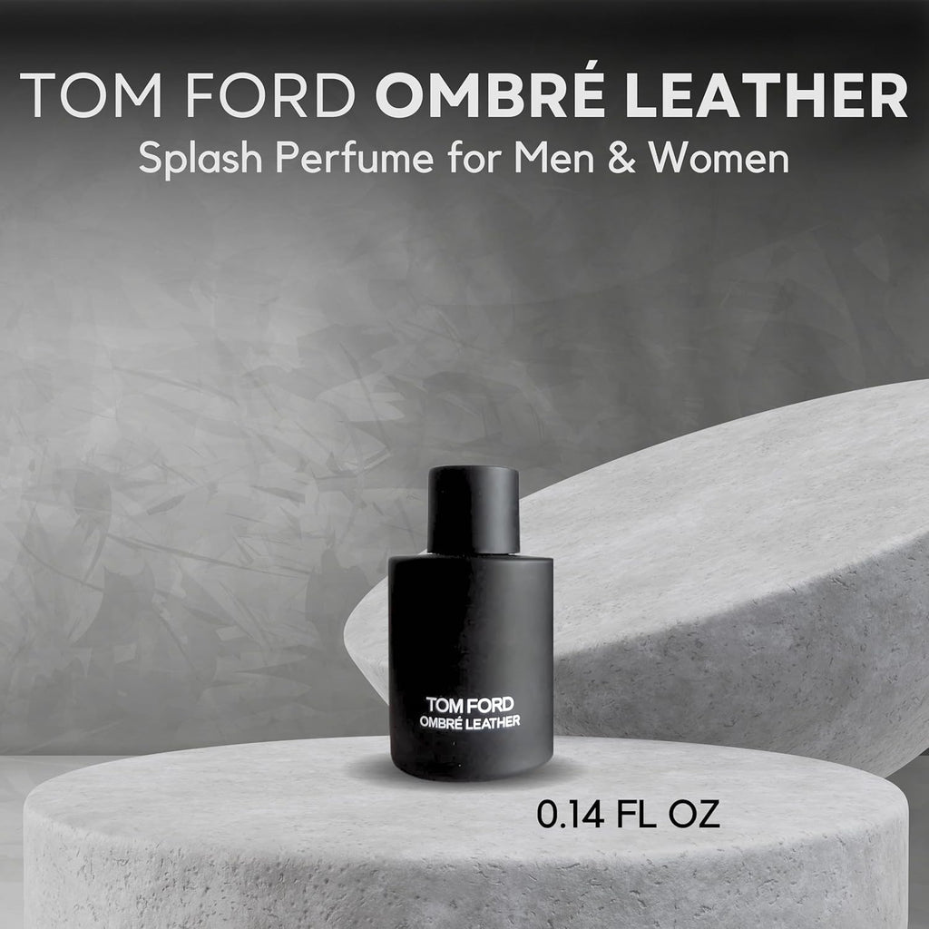 Tom Ford Ombre Leather Eau de Parfum Mini 0.14 fluid ounce 4ml splash bottle boxed