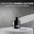 Tom Ford Ombre Leather Eau de Parfum Mini 0.14 fluid ounce 4ml splash bottle boxed