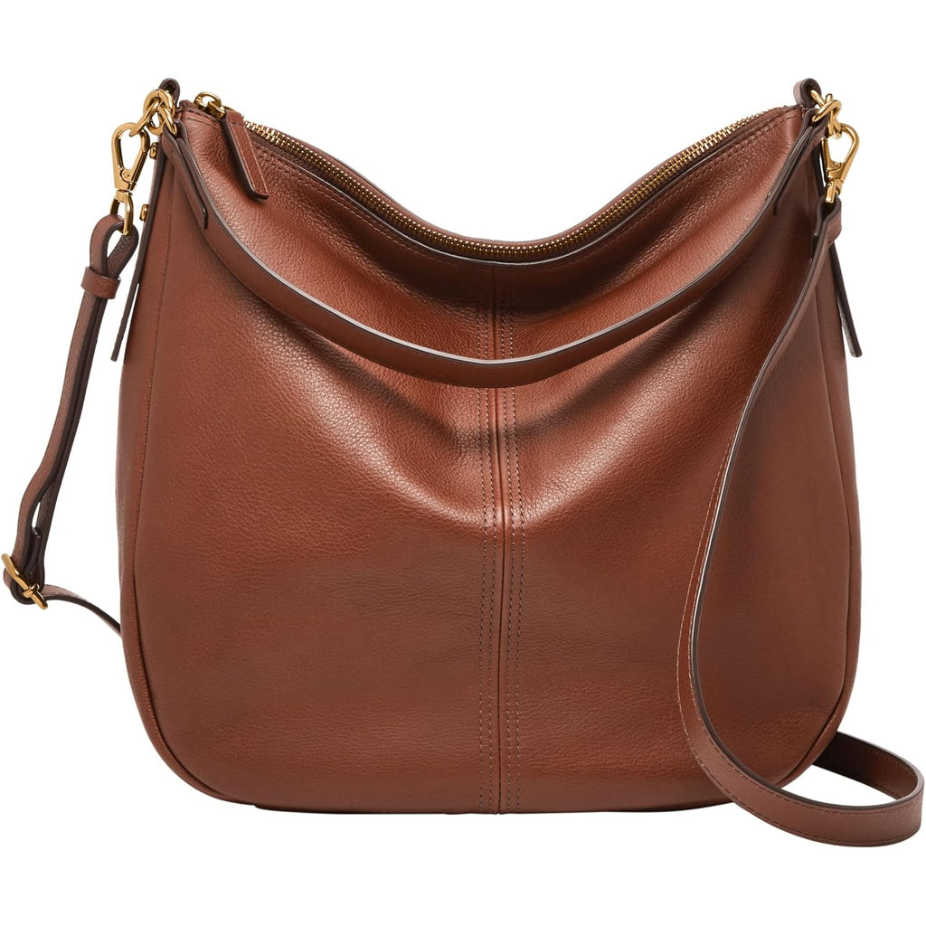 Fossil Women'S Jolie Leather Hobo Purse Handbag For Women