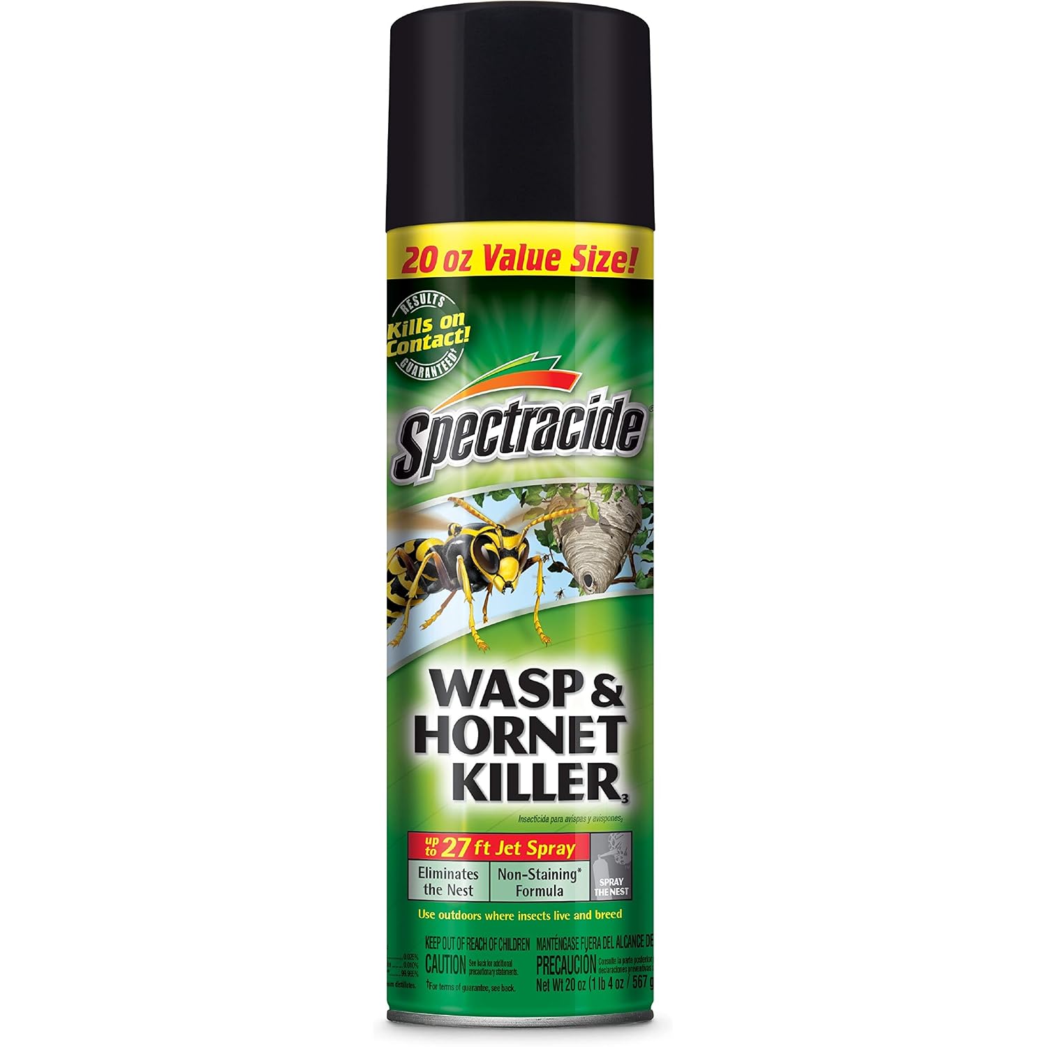 Spectracide Wasp And Hornet Killer Aerosol, 20-Ounce, 3-Pack