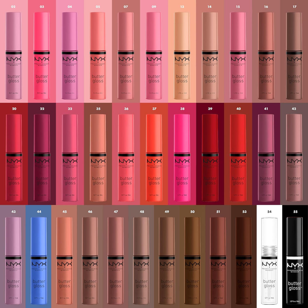 Nyx Professional Makeup Butter Gloss, Non-Sticky Lip Gloss - Fortune Cookie (True Nude)