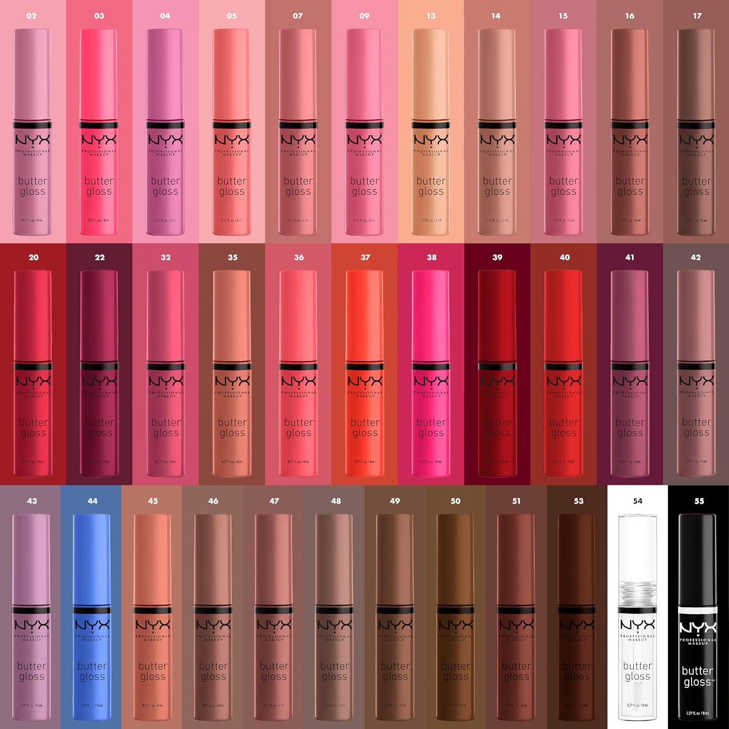 Nyx Professional Makeup Butter Gloss, Non-Sticky Lip Gloss - Fortune Cookie (True Nude)