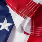 American Flag 5X8 Ft: Long Lasting And Heavy Duty Nylon Us Flags | Embroidered Stars, Sewn Stripes, Brass Grommets, Uv Protection Perfect For Outdoors! Usa Flag