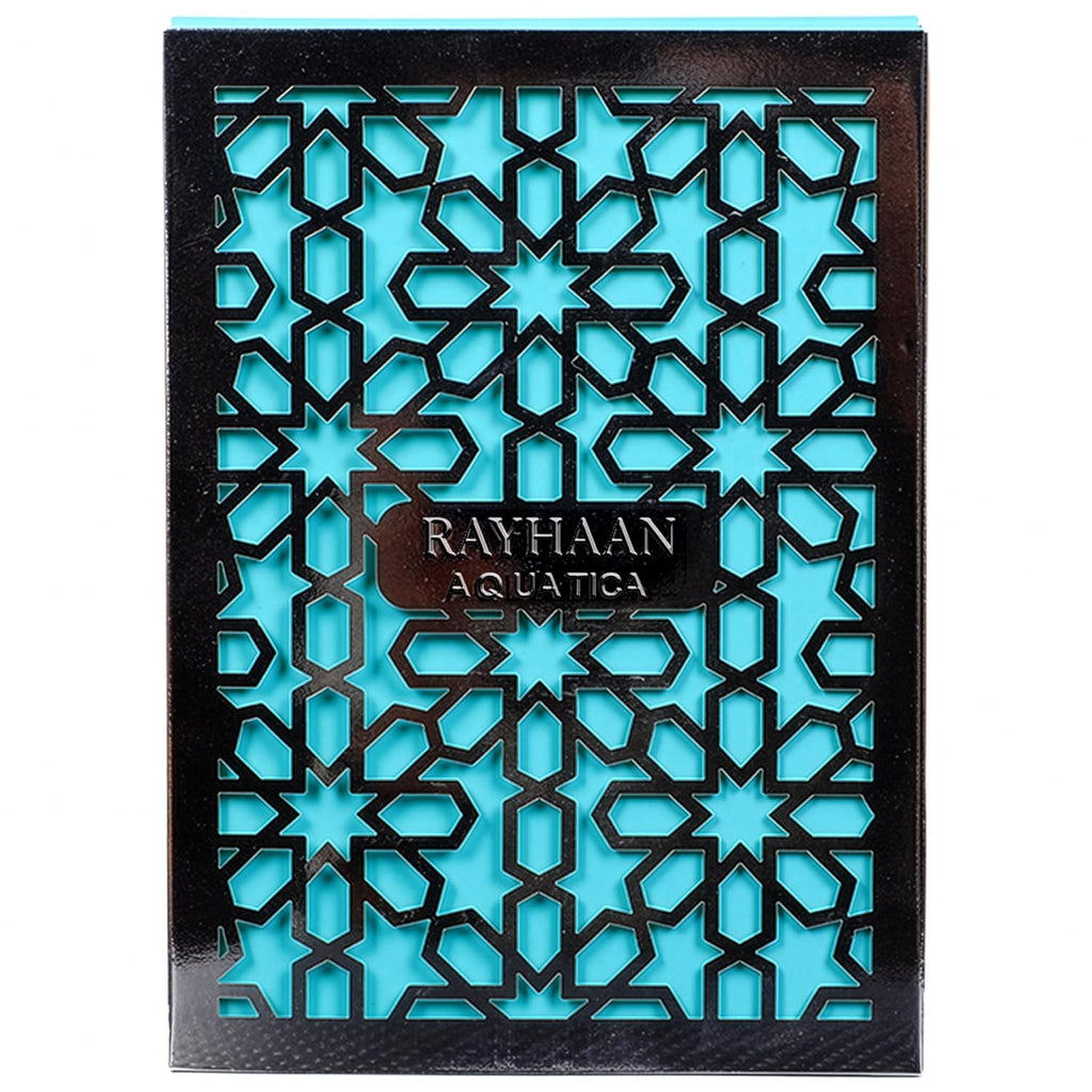 Rayhaan Aquatica – Fresh, Marine, Citrus, Clean – Eau De Parfum-Long-Lasting Fragrance For Men, 3.4 Ounce / 100 Ml