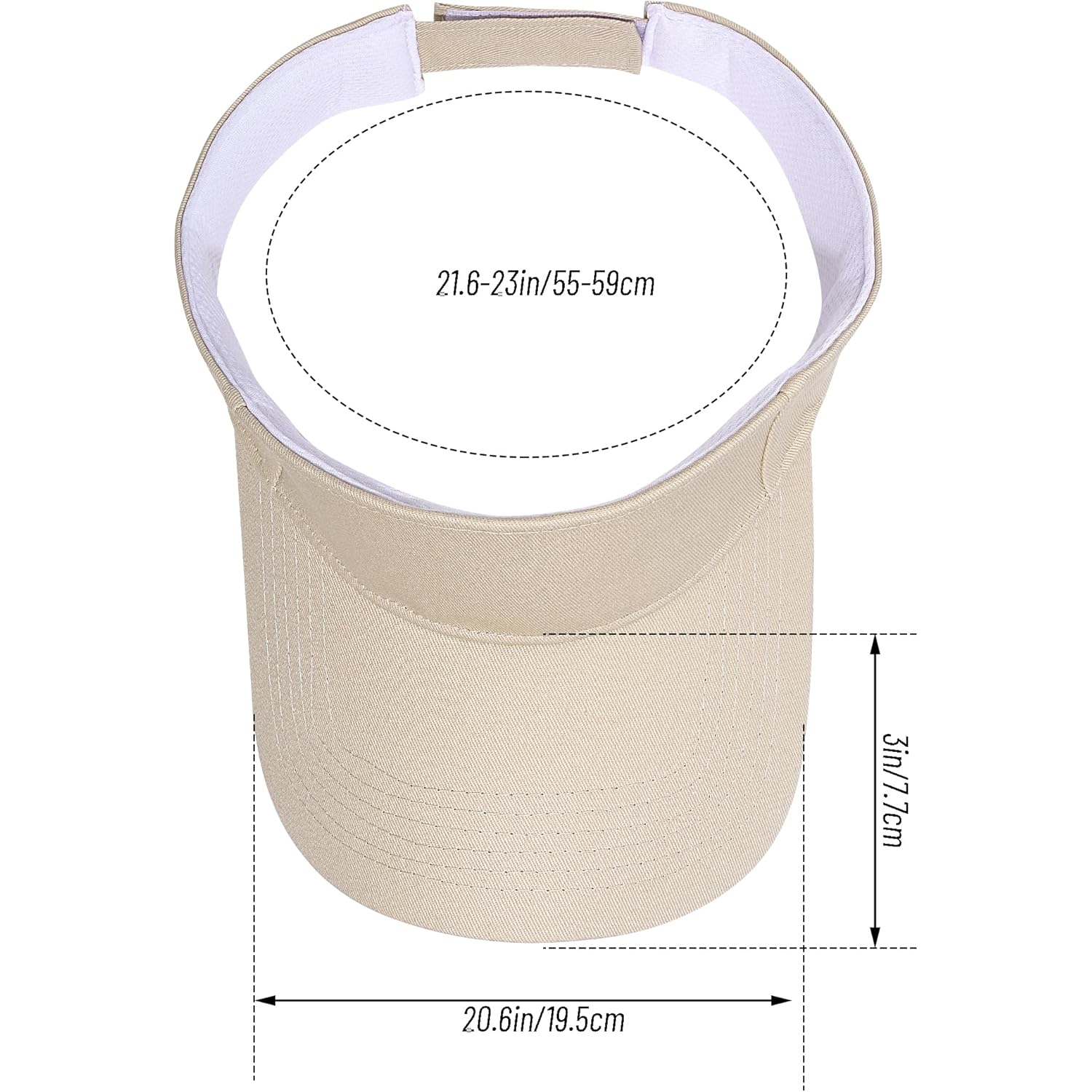 Dxhycc Sport Sun Visor Hats for Women Men, Adjustable Cotton Ball Caps Sun Caps for Golf, Running, and Outdoor Activities
