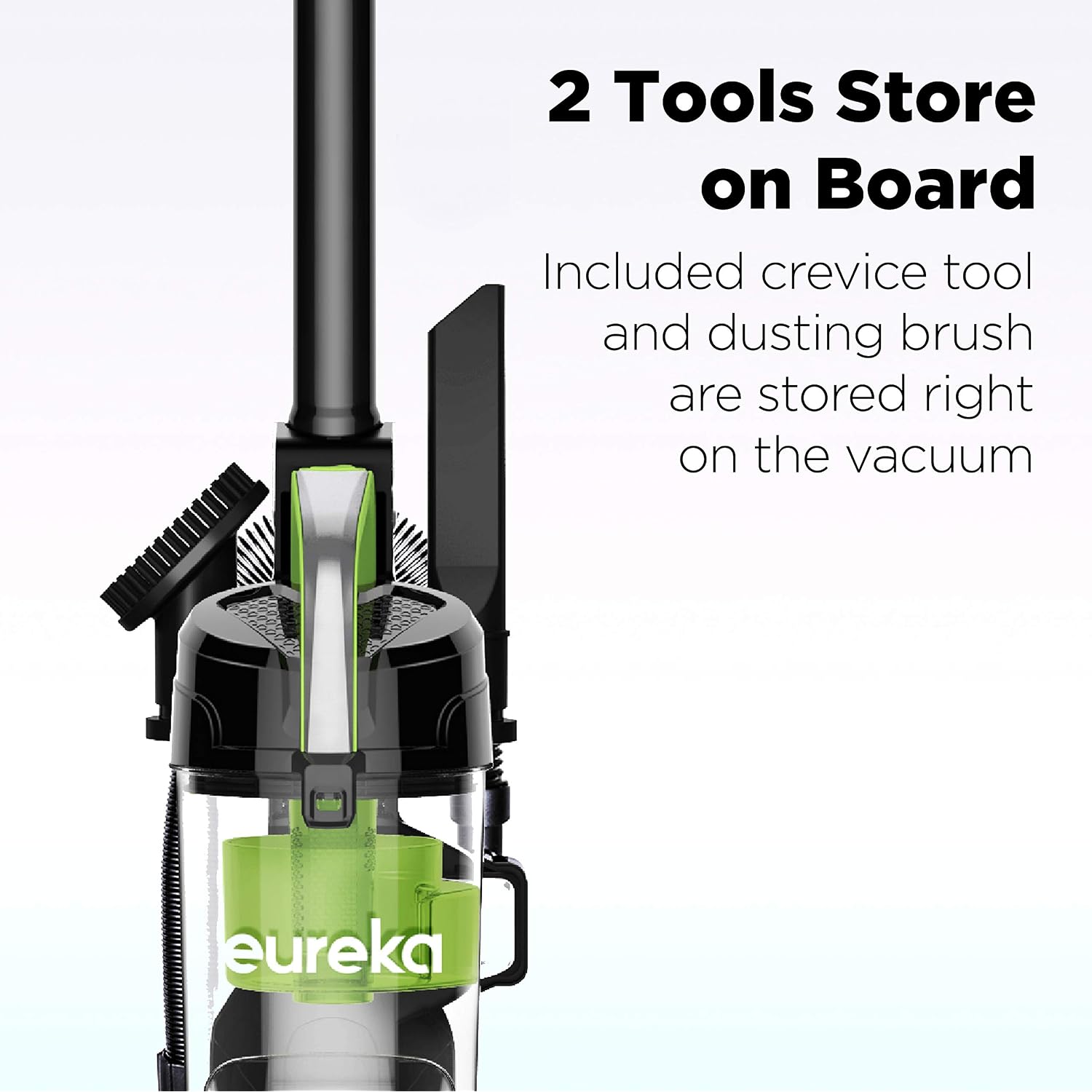 Eureka Airspeed Ultra-Lightweight Compact Bagless Upright Vacuum Cleaner, Neu10Ae4, Green