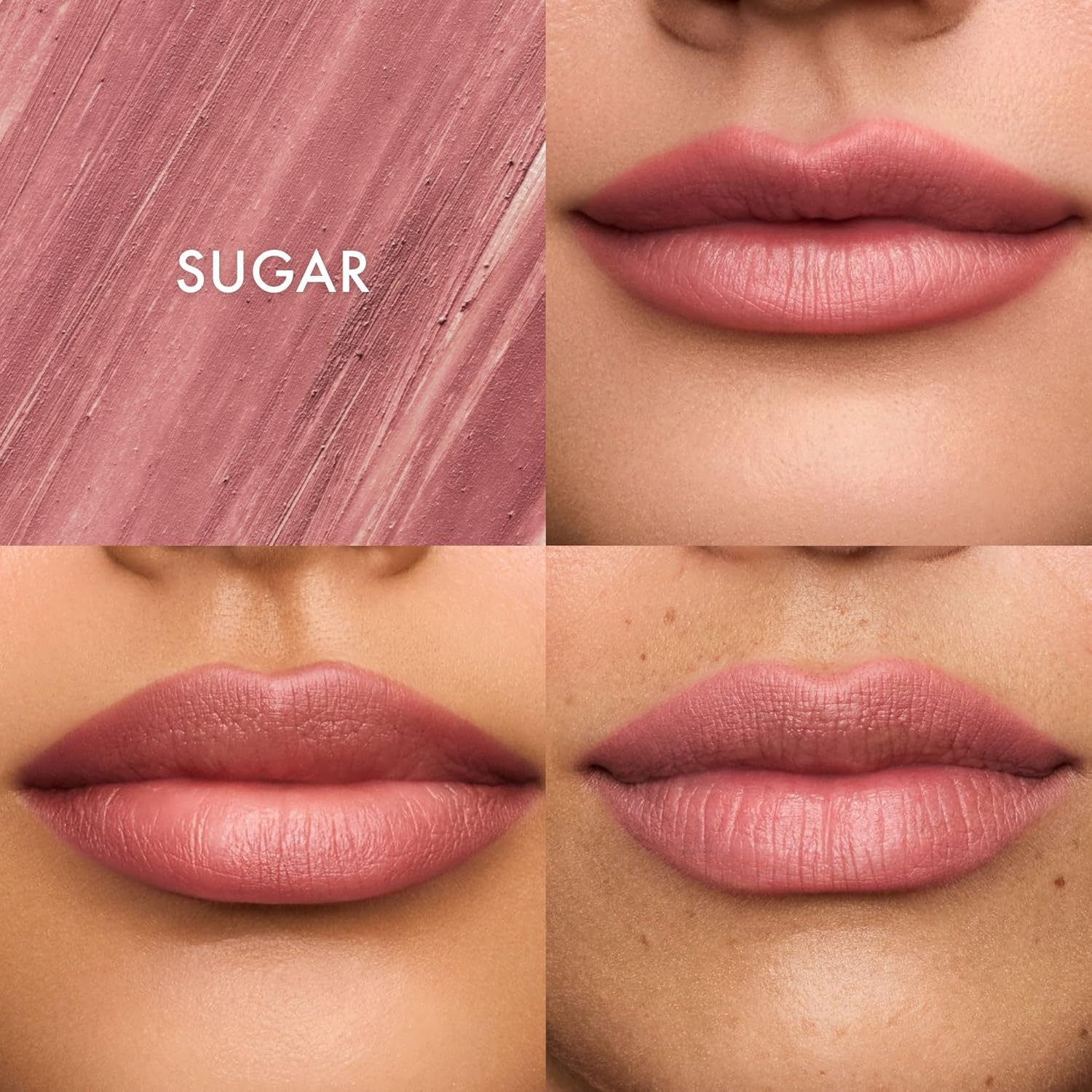 Summer Fridays SoftLine Lip Liner Pencil - Creamy, Long-Lasting Matte Lip Pencil for Sculpted Definition - Skin Care Infused Makeup with Hyaluronic Filling Spheres + Jojoba Oil - Sugar (1.02 g)