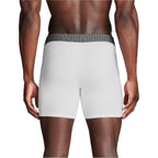 Under Armour Men'S Performance Cotton Boxerjock Brief Underwear, 6" Inseam, All-Day Comfort & Ultra-Soft, 3-Pack