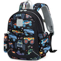 Toddler Backpack For Boys Girls 2-4, 12" H Kids Backpacks For Kindergarten Preschool, Small Bookbag For Daycare Travel (Black, 12''- Not Fit A4 Folder)