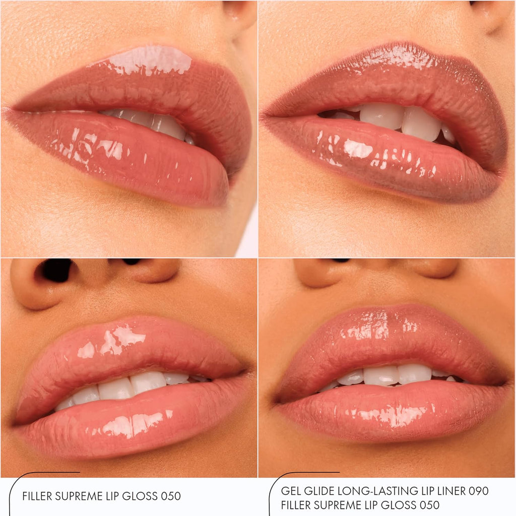 Catrice | Filler Supreme Lip Gloss with Peptides & Hyaluronic Acid | High-Shine, Hydrating Formula with Non-Sticky, Glossy Finish | Vegan & Cruelty Free (050 | Nude, Not Rude)