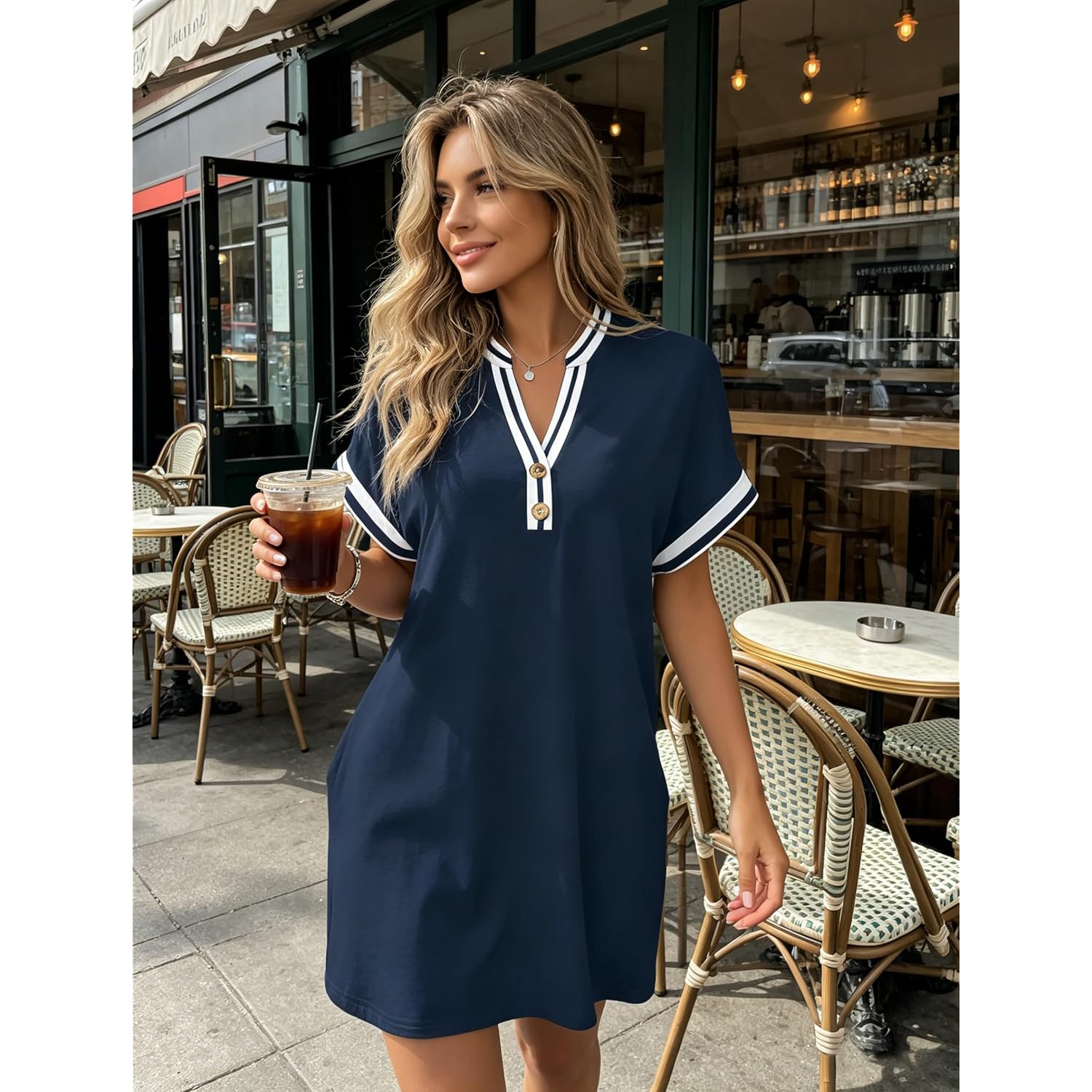 Summer Dresses For Women Beach Dress Going Out Sundress Preppy Daily Outfit
