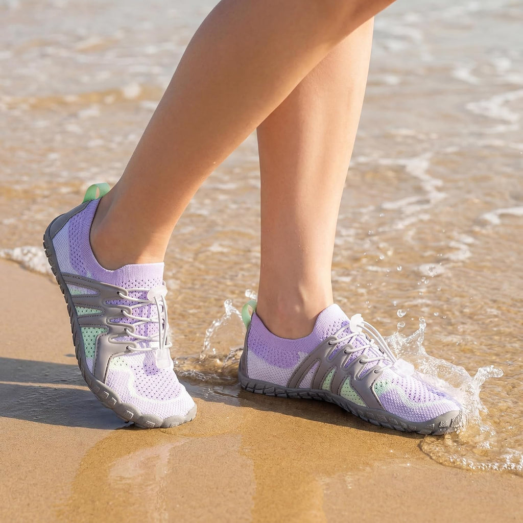 Stelle Water Shoes For Women Men, Quick-Dry Barefoot Aqua Shoes For Beach, Swim, Pool, Boating & Yoga, Lightweight Water Shoes For Adult