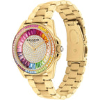 Coach Greyson Women'S Watch - 3H Dial With Signature C Link Bracelet And Crystal Bezel - Water Resistant 3 Atm/30 Meters - Premium Fashion Timepiece For Everyday Style - 36Mm