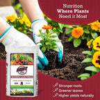 Brut Organic Worm Castings For Plants 5 Lb – Natural Nutrients, Fertility Builder, Plant Food For Potting Soil And Garden Soil – Indoor And Outdoor Use