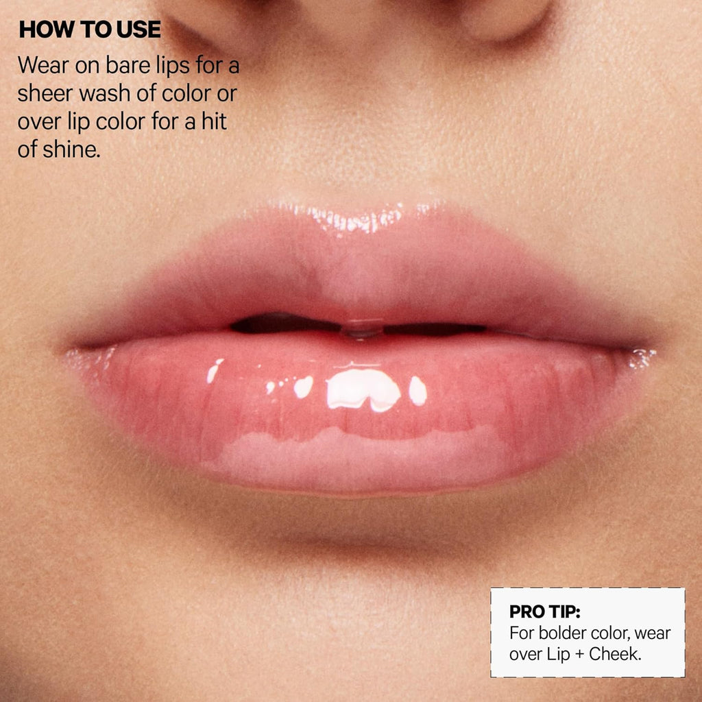 Milk Makeup KUSH Lip Oil - Natural, Sheer Tint - Lightweight & Non Greasy - Vegan, Paraben Free, Cruelty Free