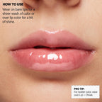 Milk Makeup KUSH Lip Oil - Natural, Sheer Tint - Lightweight & Non Greasy - Vegan, Paraben Free, Cruelty Free