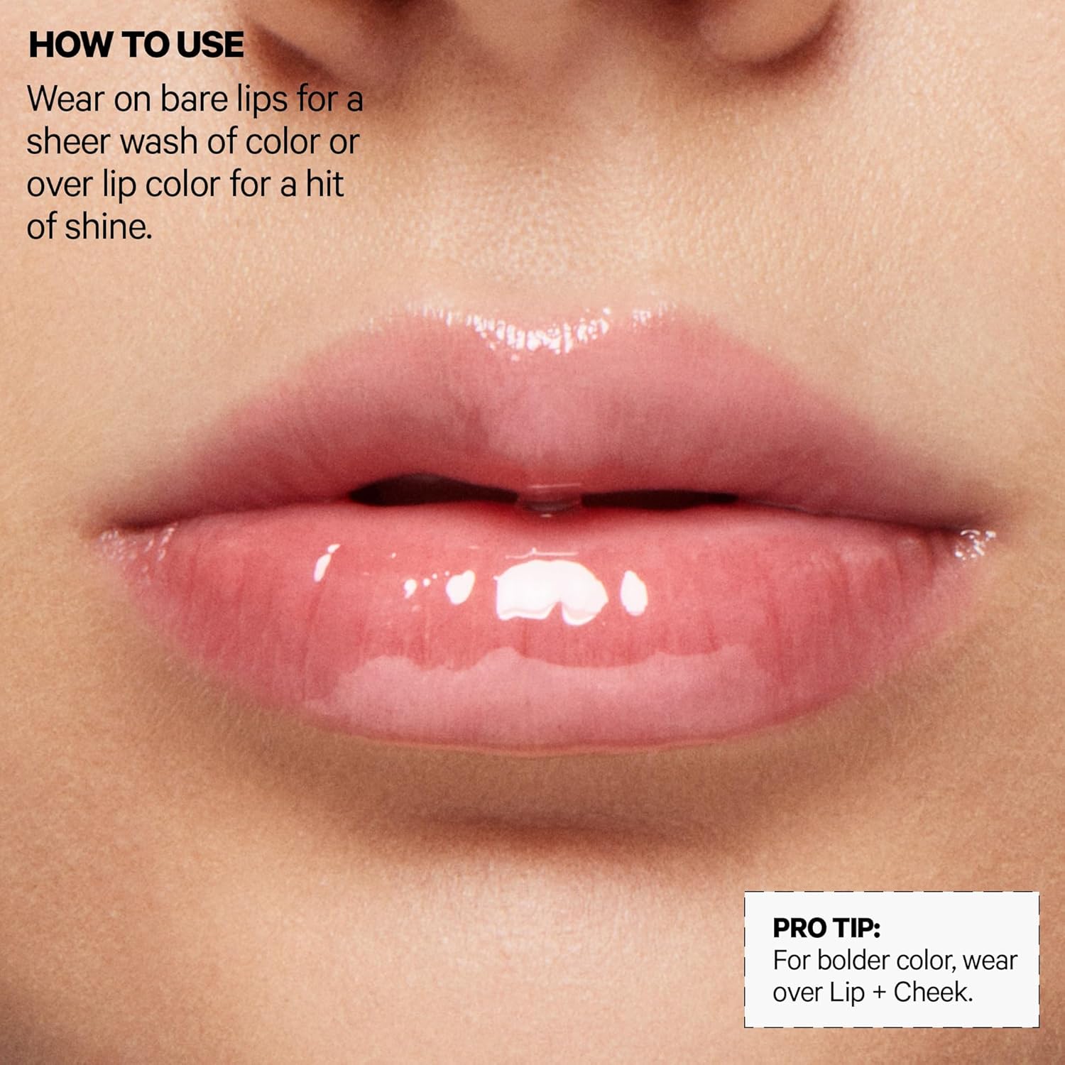 Milk Makeup KUSH Lip Oil - Natural, Sheer Tint - Lightweight & Non Greasy - Vegan, Paraben Free, Cruelty Free