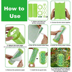 4 Pack Wasp Trap Outdoor Hanging, Carpenter Bee Catchers For Outside(Green) | Reusable Traps With 8 Sticky Refill Sheets, Bee Killer For Hornet Mud Dauber Yellow Jacket, Bug Catcher